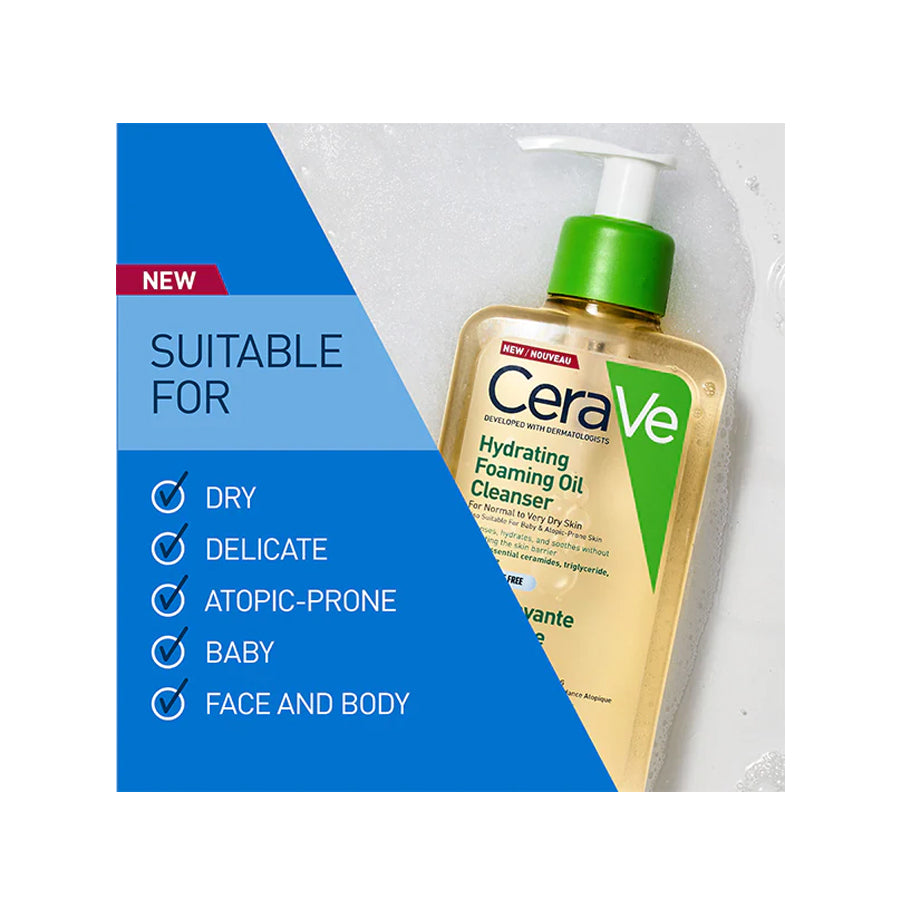 CeraVe Hydrating Foaming Oil Cleanser 236ml