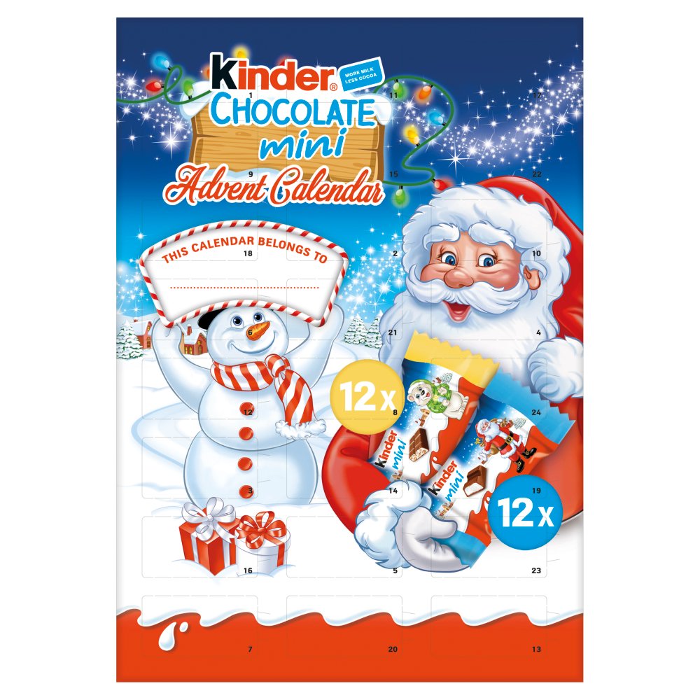 Kinder Chocolate Mini Advent Calendar 135g