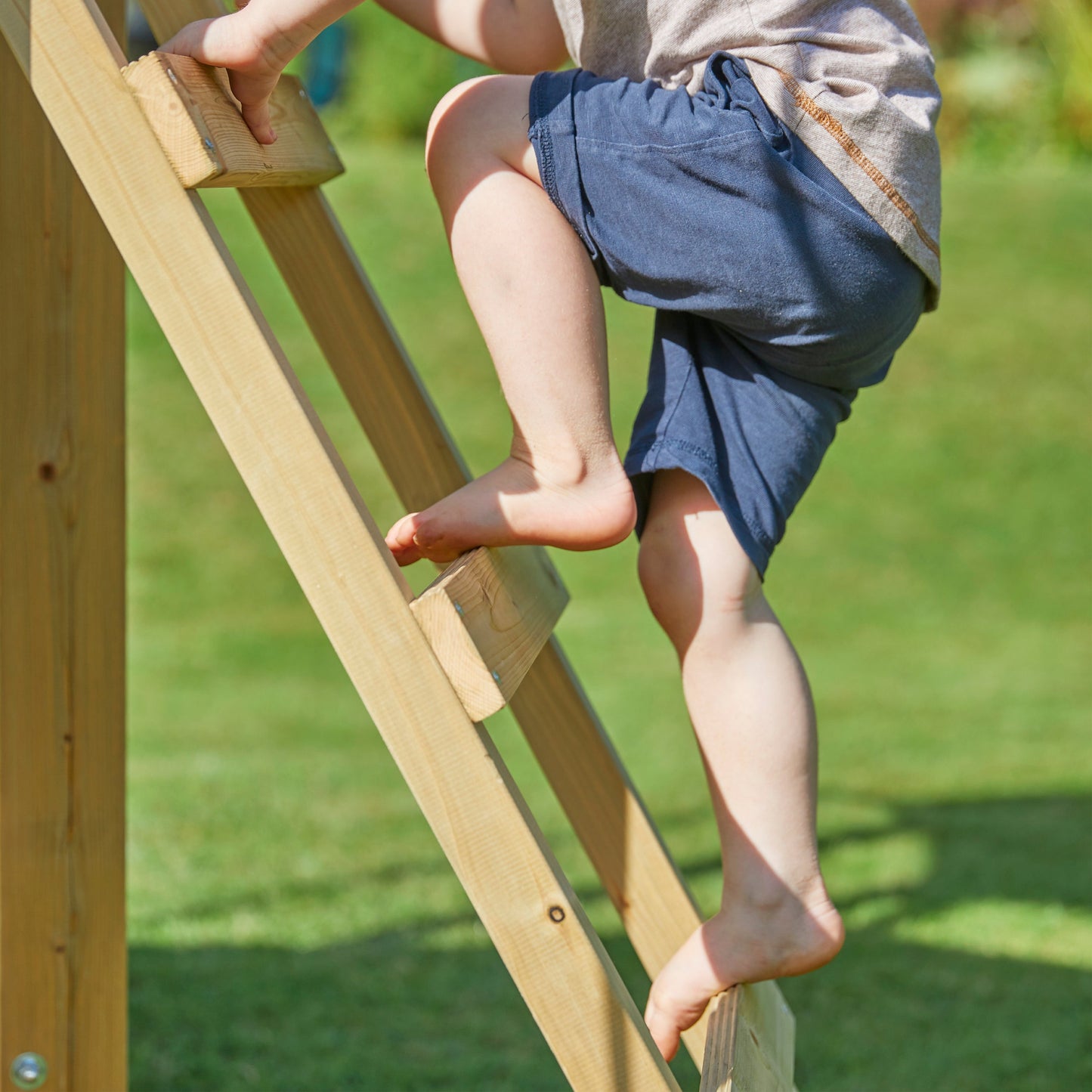 TP Castlewood Beeston Wooden Climbing Frame with Swing Set & Slide - FSC<sup>&reg;</sup> certified