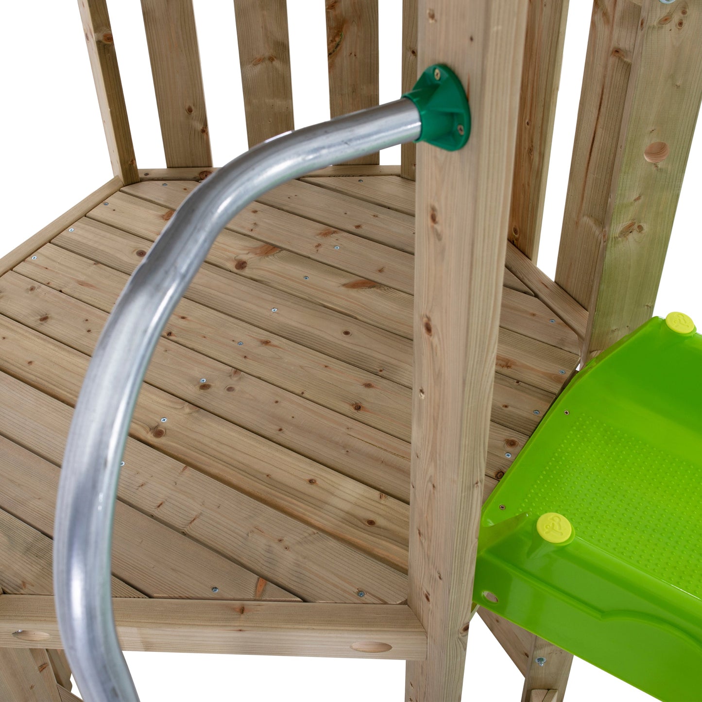 TP Castlewood Beeston Wooden Climbing Frame with Swing Set & Slide - FSC<sup>&reg;</sup> certified