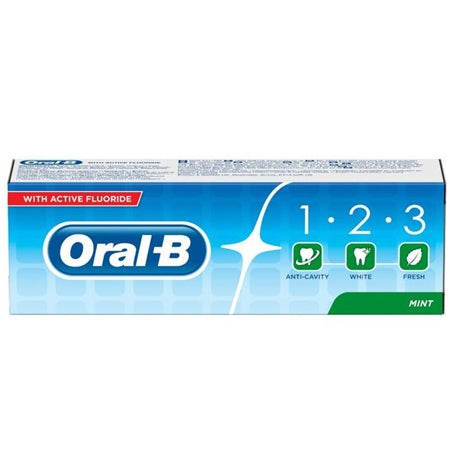 Oral-B 1-2-3 Fluoride Toothpaste (Mint) 100ml